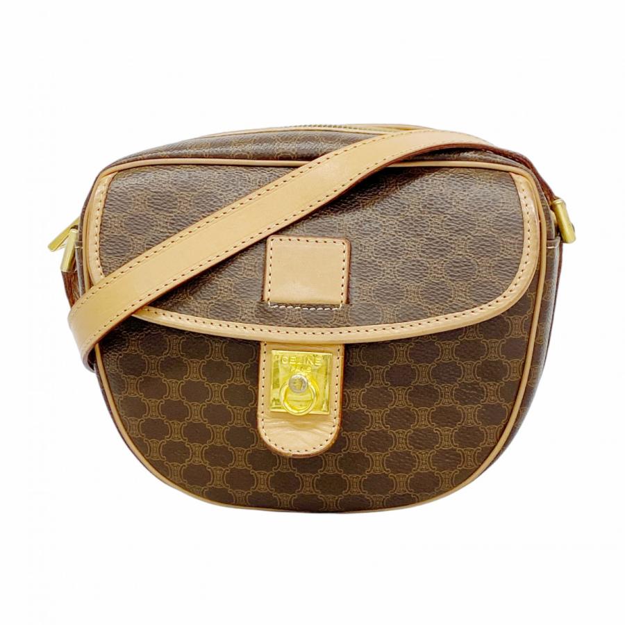 CELINE 【5hc2919-h】セリーヌ ショルダーバッグ マカダム PVC