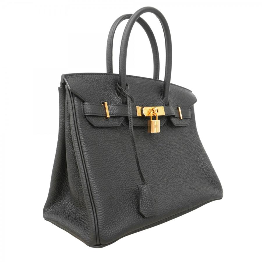 ★SALE【5ia0949-g-h】エルメス ハンドバッグ バーキン30 トゴ ブラック ピンクゴールド金具 Y刻印【中古】レディース HERMES（エルメス） ☆SALE【5ia0949-g-h】エルメス ハンドバッグ