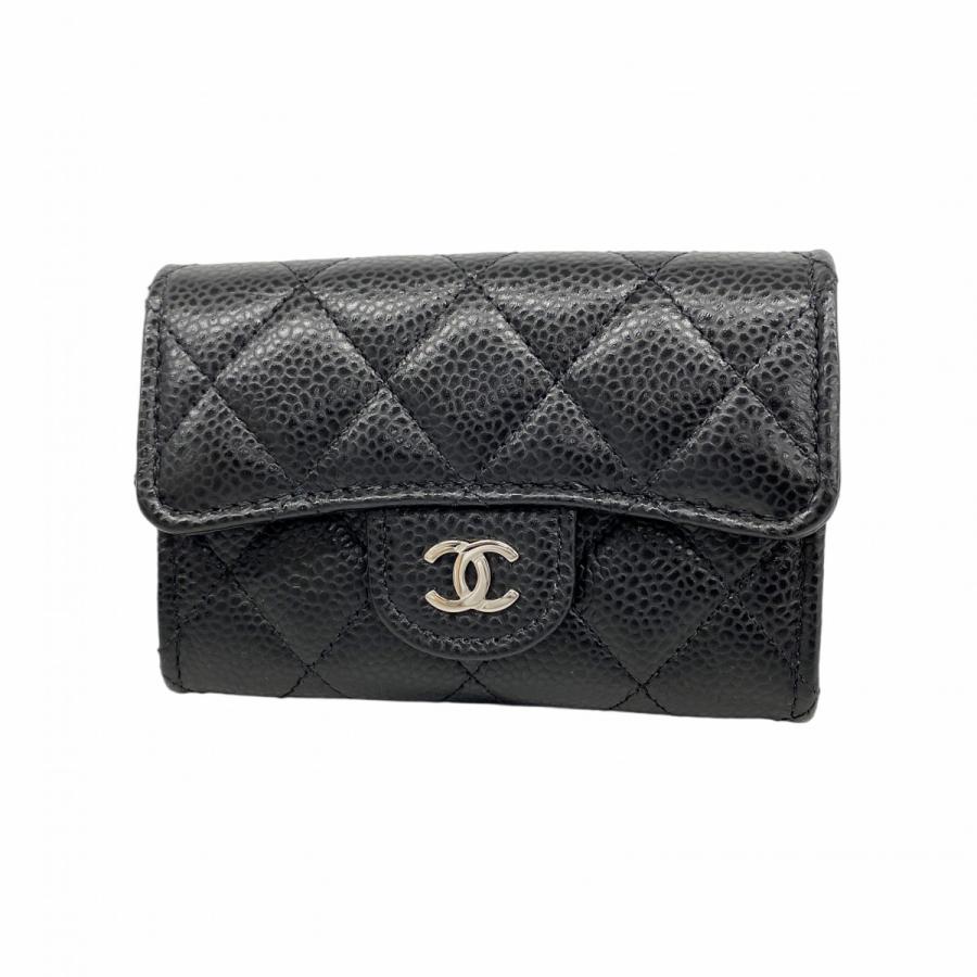 CHANEL ☆最終価格【5ib2332】シャネル カードケース マトラッセ  