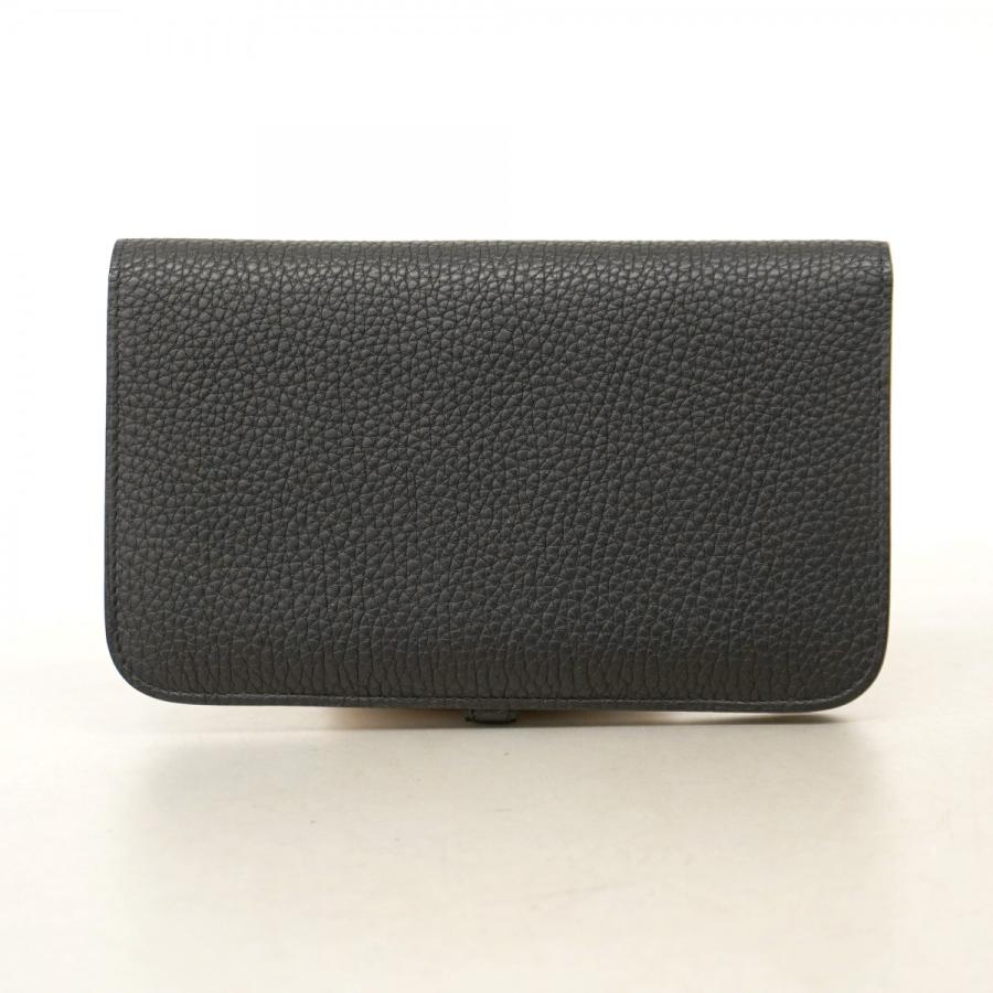 HERMES 【5ic3173-h】エルメス 長財布 ドゴンGM トリヨンクレマンス  