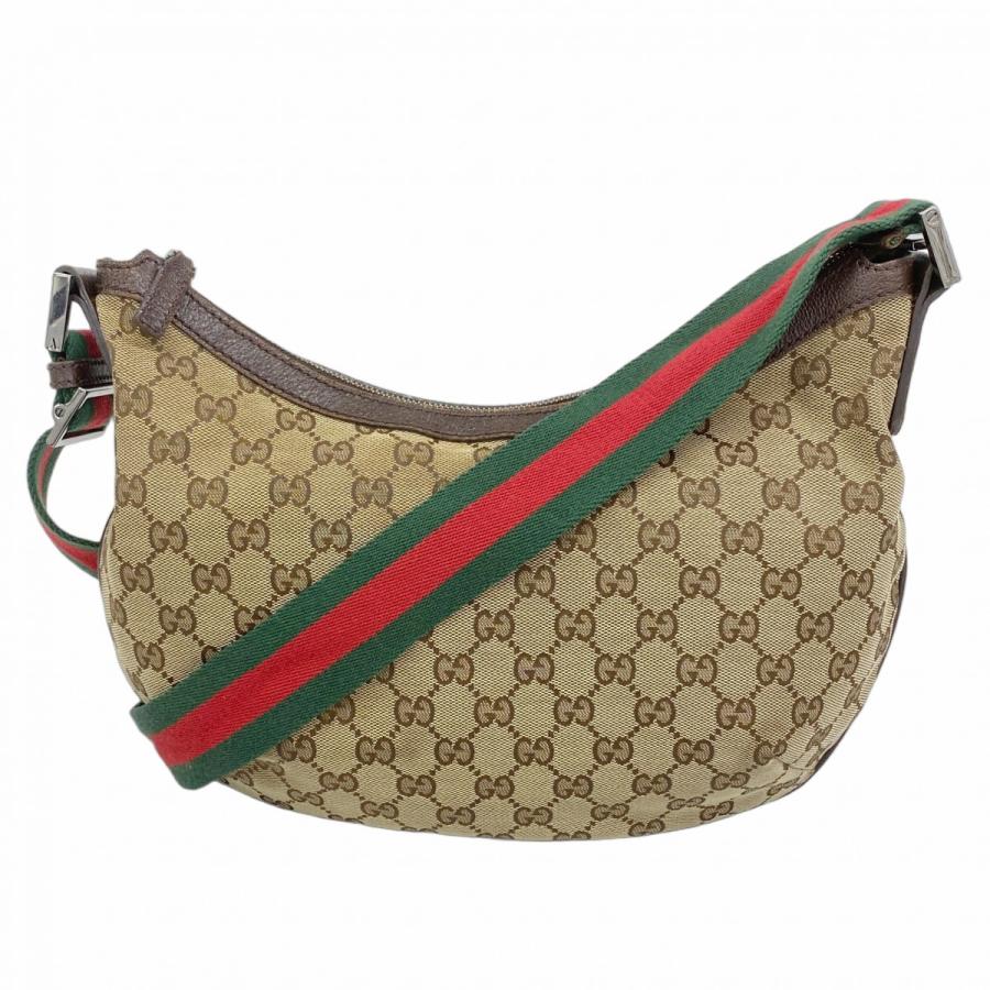 GUCCI GGパターン ショルダーバッグ GGキャンバス シェリーライン