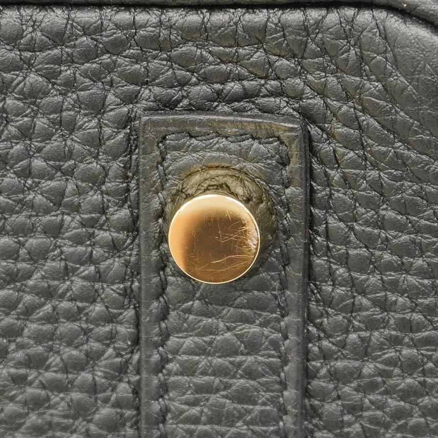 ★SALE【5ob1102-1-h-g】エルメス ハンドバッグ バーキン25 トゴ ブラック ゴールド金具 Y刻印【中古】レディース HERMES（エルメス） ☆SALE【5ob1102-1-h-g】エルメス ハンドバッグ
