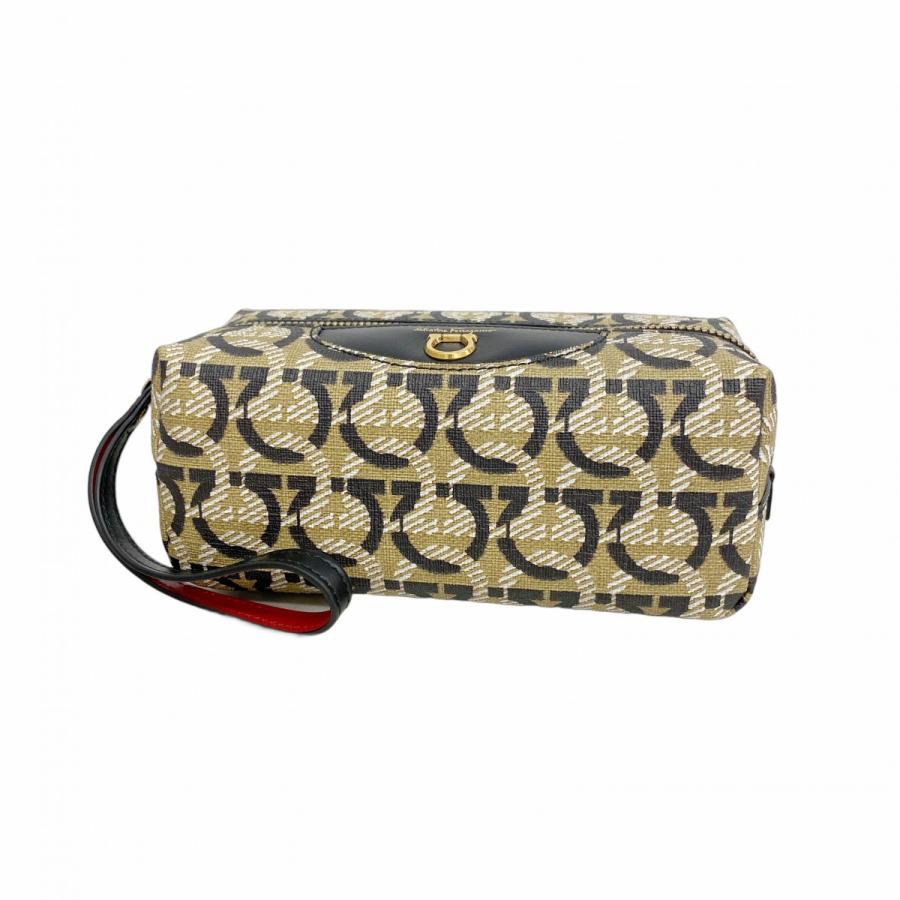 FERRAGAMO 【5id4972】サルヴァトーレフェラガモ ポーチ ガンチーニ  