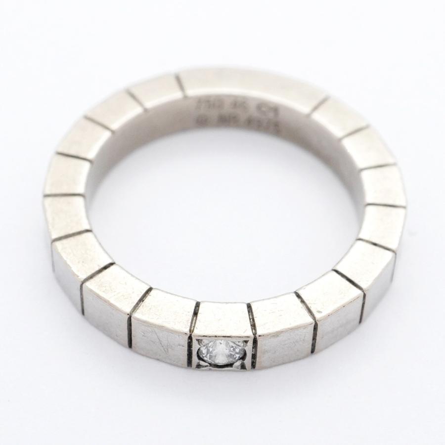 Cartier 【5jib0469】カルティエ リング ラニエール 1PD K18WG  