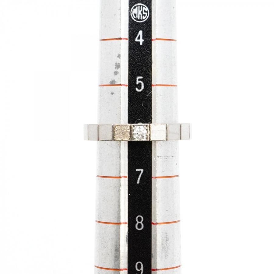 Cartier 【5jib0469】カルティエ リング ラニエール 1PD K18WG  