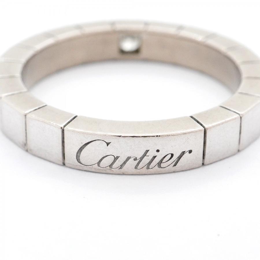 Cartier 【5jib0470】カルティエ リング ラニエール 1PD K18WG  