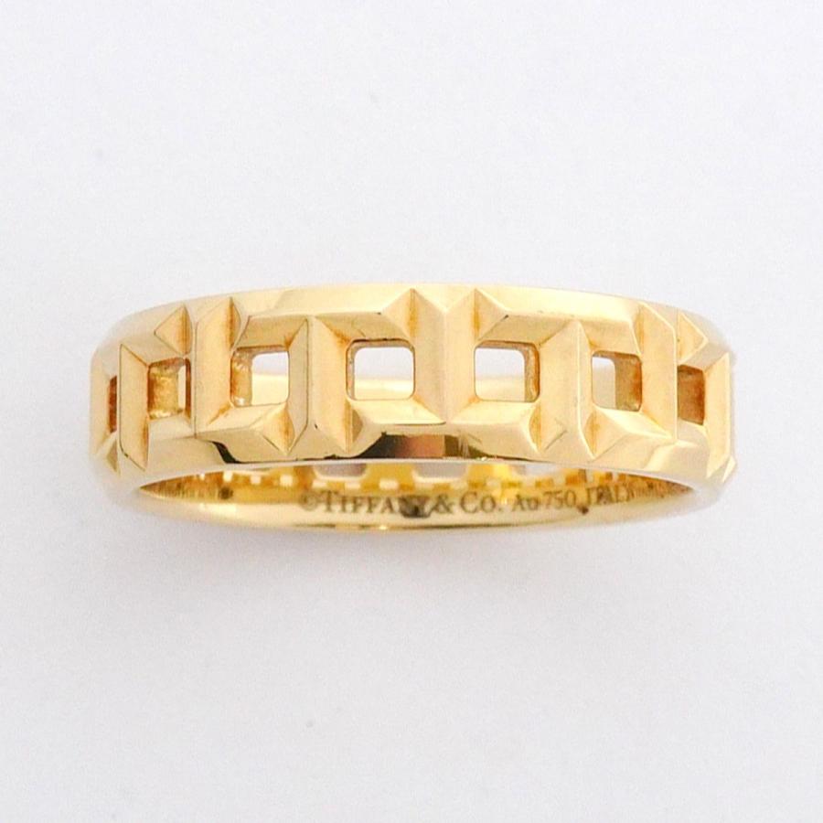 TIFFANY&Co. 【5jib0371】ティファニー リング Tトゥルー/ナロー K18YG  