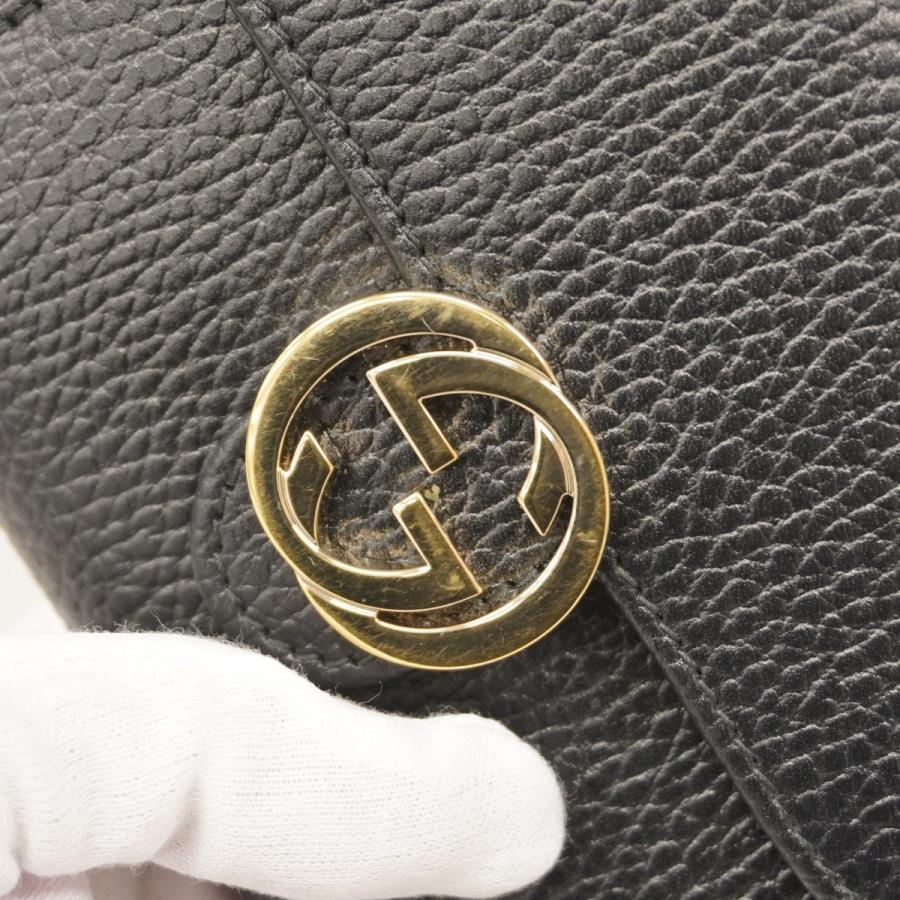 GUCCI 【5id5545-h】グッチ 財布 インターロッキングG 615525 レザー  