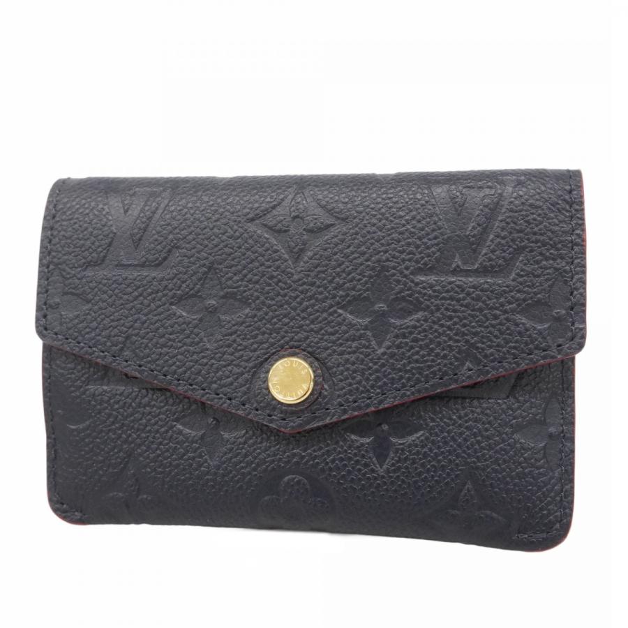ルイヴィトン　アンプラント　ケース　ポシェットクレ　マリーヌルージュ　濃紺 ルイヴィトンポシェットクレ 14145 マリーヌルージュ レディース