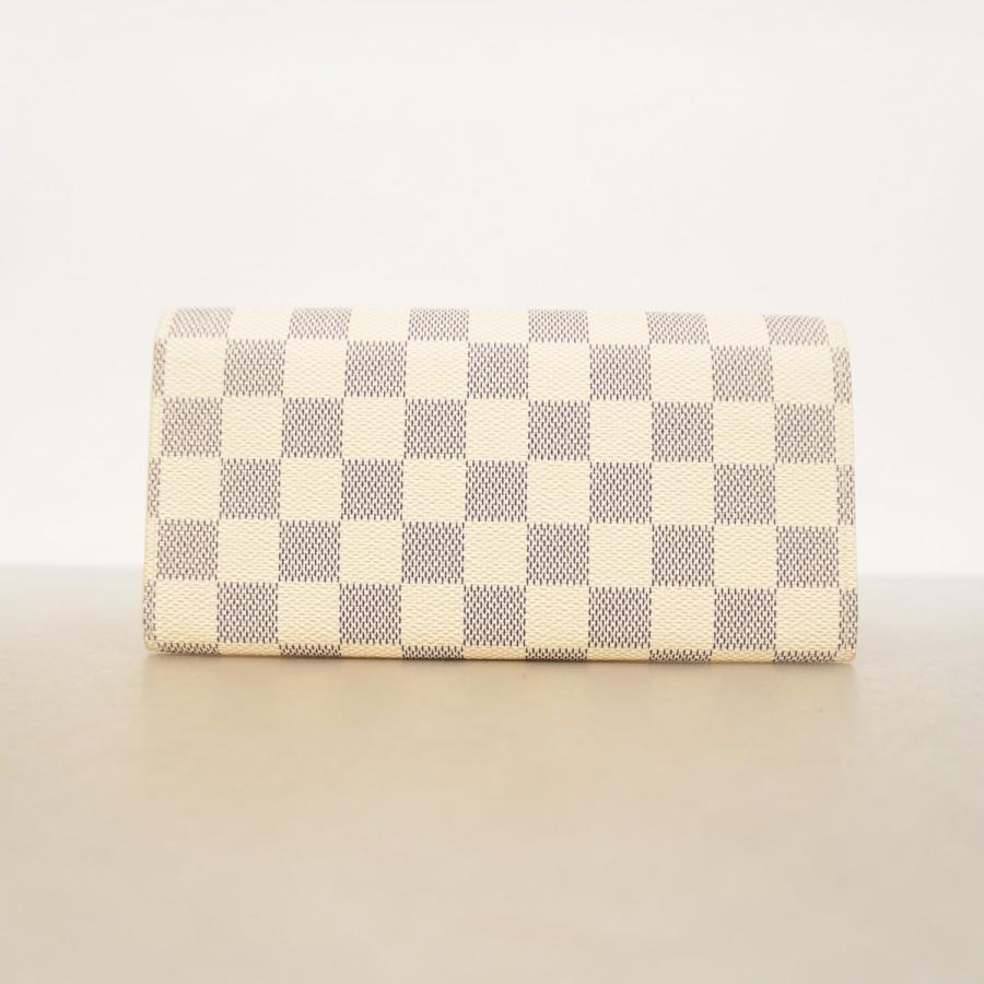 LOUIS VUITTON 【5ma0284-h】ルイヴィトン 長財布 ダミエ・アズール  