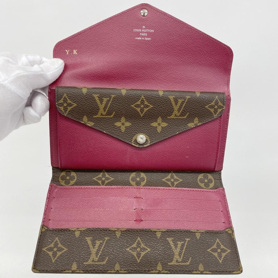 LOUIS VUITTON 【5ma0092-h】ルイヴィトン 三つ折り長財布 モノグラム  