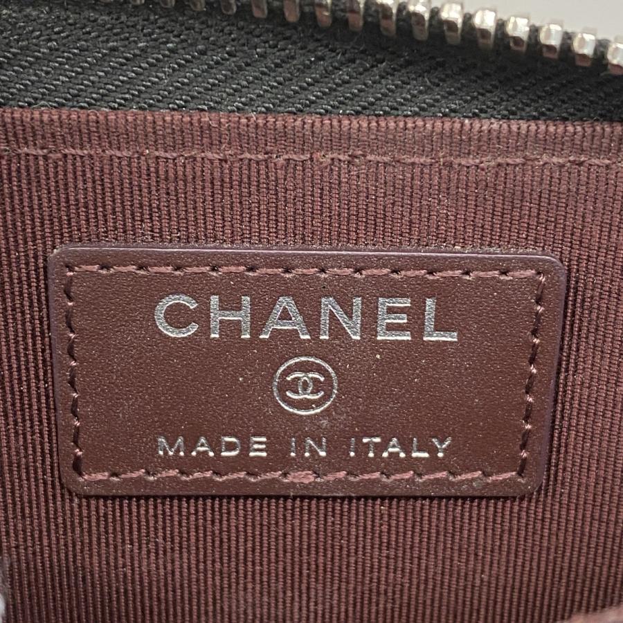 CHANEL 【5ma0382-h】シャネル コインケース マトラッセ キャビア  