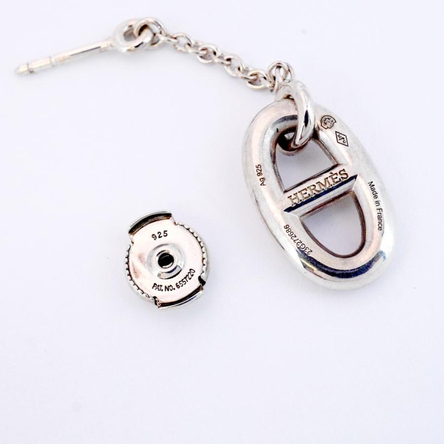 エルメス　シェーヌダンクル　ピアス HERMES エルメス ピアス アンシェネ Enchainee Earrings Chaine