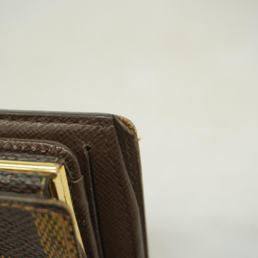 極上美品 ルイヴィトン ダミエ エベヌ 折り財布 ポルトフォイユ ヴィエノワ LOUIS VUITTON 【5mc3344】ルイヴィトン 財布 ダミエ