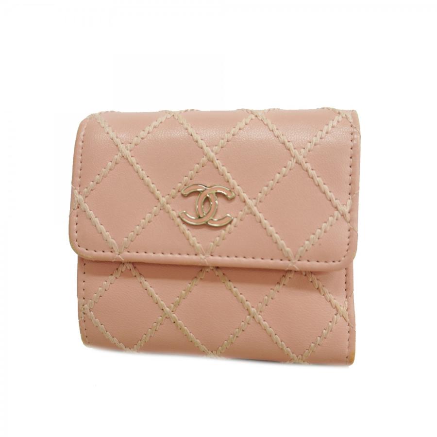 CHANEL（シャネル） ☆SALE【5od4246】シャネル 三つ折り財布 ワイルド