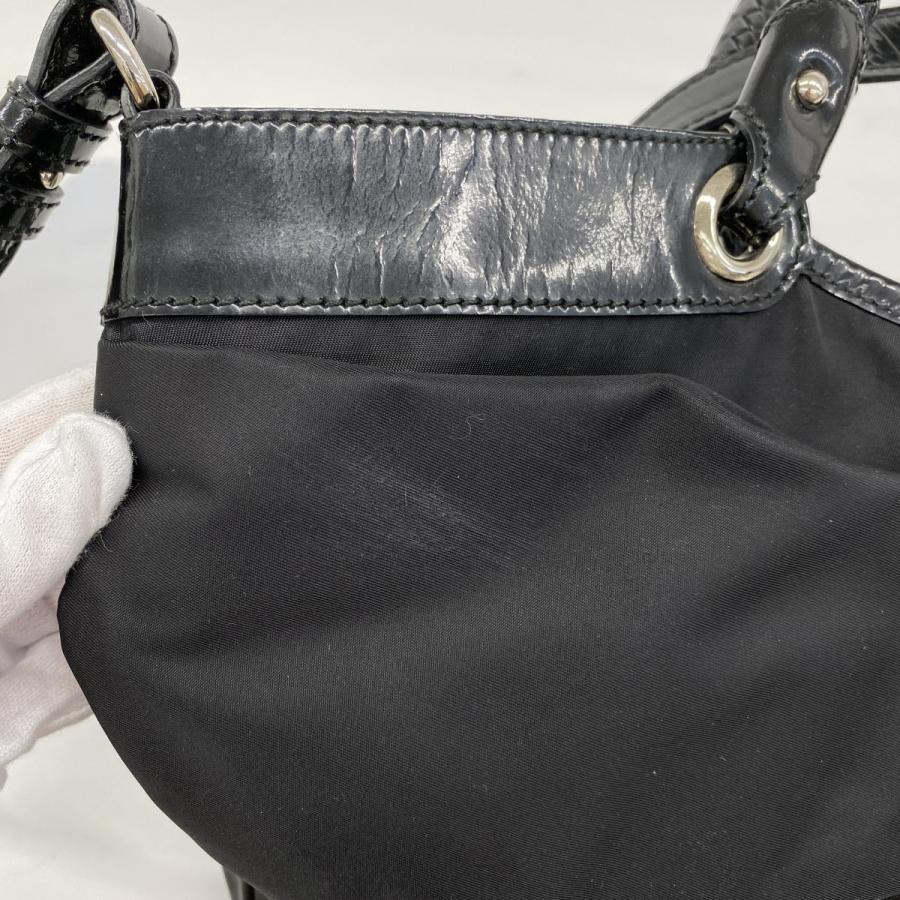 サルヴァトーレフェラガモ ヴァラ ハンドバッグ ファブリック ブラック FERRAGAMO（フェラガモ） ☆SALE【5oe4897】サルヴァトーレフェラガモ