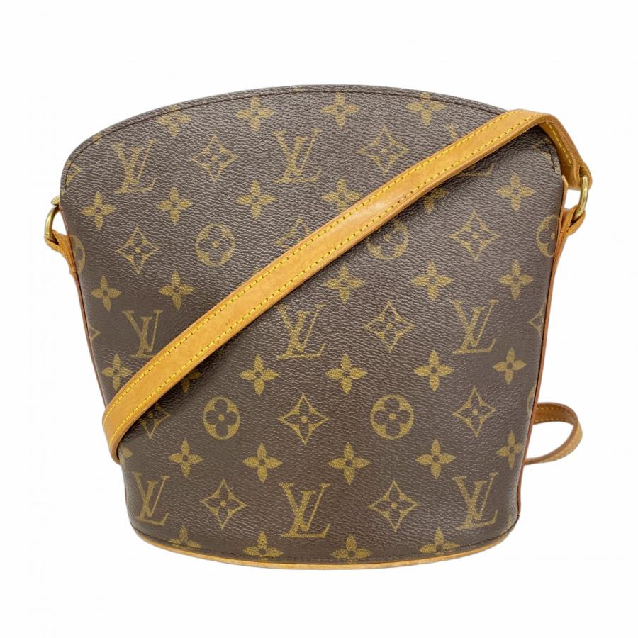 【5pa1236】ルイヴィトン ショルダーバッグ モノグラム ドルーオ M51290 ブラウン【中古】レディース LOUIS VUITTON（ルイ・ヴィトン） ☆最終価格【5pa1236】ルイヴィトン