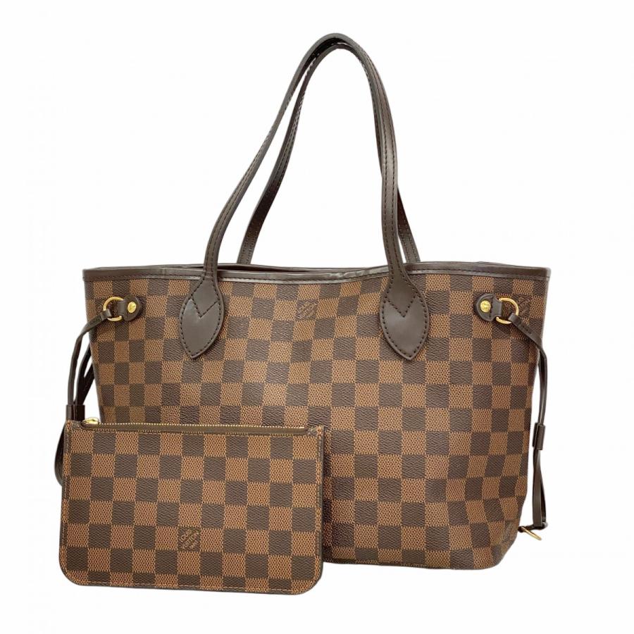 【5pa1215】ルイヴィトン トートバッグ ダミエ ネヴァーフルPM N41359 エベヌ【中古】レディース LOUIS VUITTON（ルイ・ヴィトン） ☆最終価格【5pa1215】ルイヴィトン