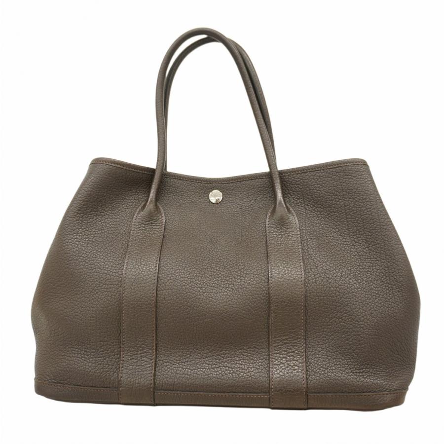 【5pb1902-h】エルメス トートバッグ ガーデンパーティPM ネゴンダ マカサー シルバー金具 T刻印【中古】レディース HERMES（エルメス） ☆最終価格☆SALE【5pb1902-h】エルメス トート