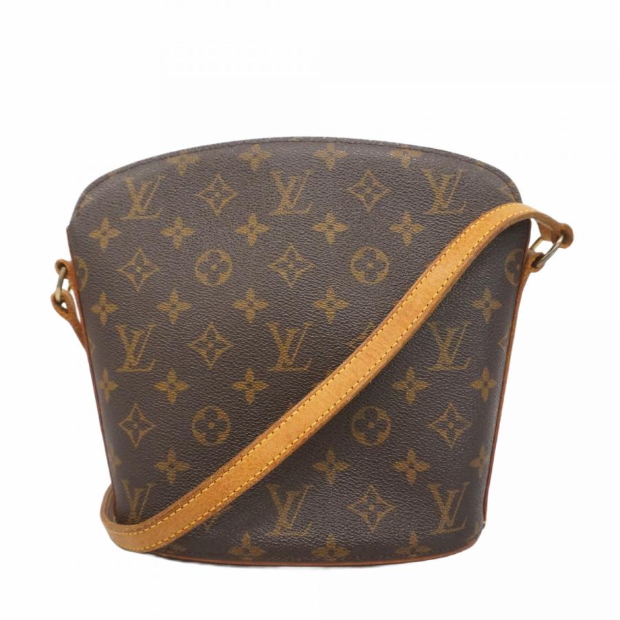 【5pb2801】ルイヴィトン ショルダーバッグ モノグラム ドルーオ M51290 ブラウン【中古】レディース LOUIS VUITTON（ルイ・ヴィトン） 【5pb2801】ルイヴィトン ショルダー