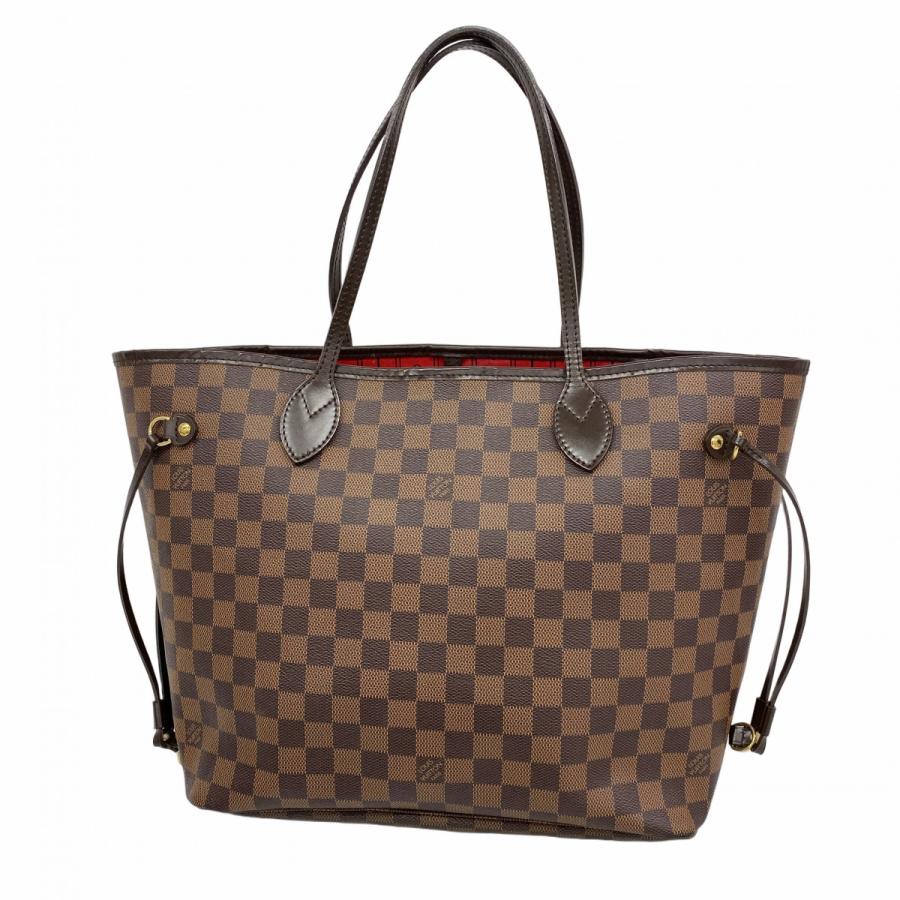 【5pb2876】ルイヴィトン トートバッグ ダミエ ネヴァーフルMM N51105 エベヌ【中古】レディース LOUIS VUITTON（ルイ・ヴィトン） 【5pb2876】ルイヴィトン トート