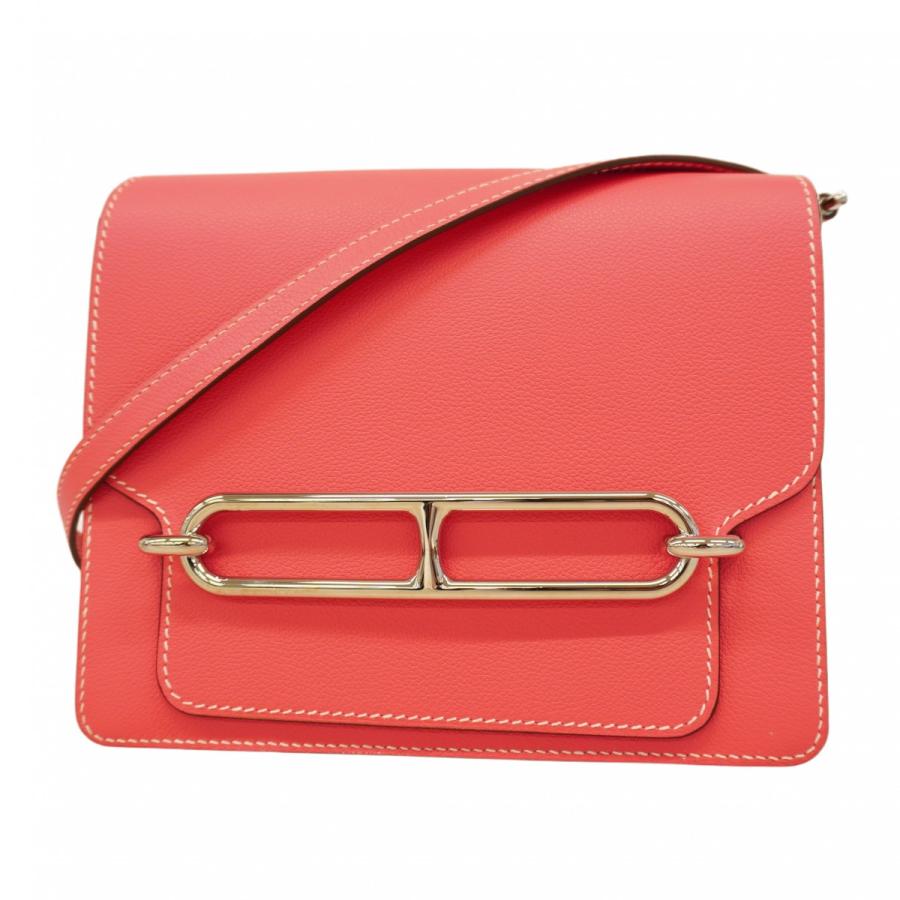 【5pb2871】エルメス ショルダーバッグ ロウリス23 エバーカラー ローズティリアン シルバー金具 C刻印【中古】レディース HERMES（エルメス） ☆最終価格☆SALE【5pb2871】エルメス ショルダー