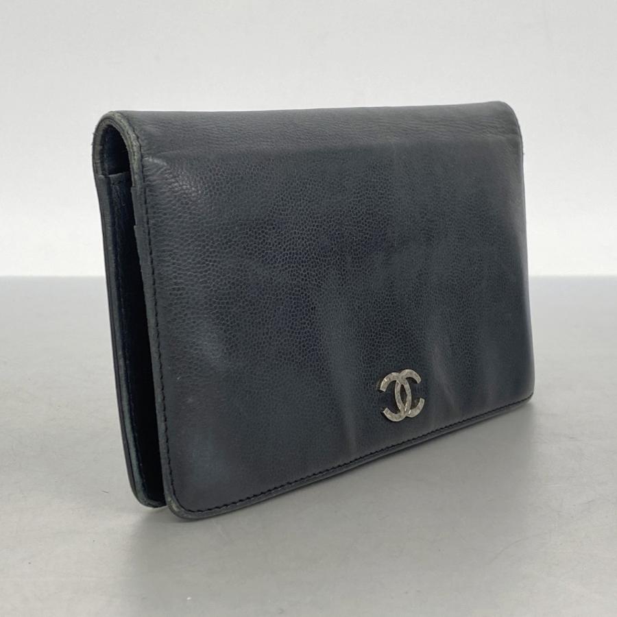 CHANEL（シャネル） 【6aa0099-k】シャネル 長財布 キャビアスキン