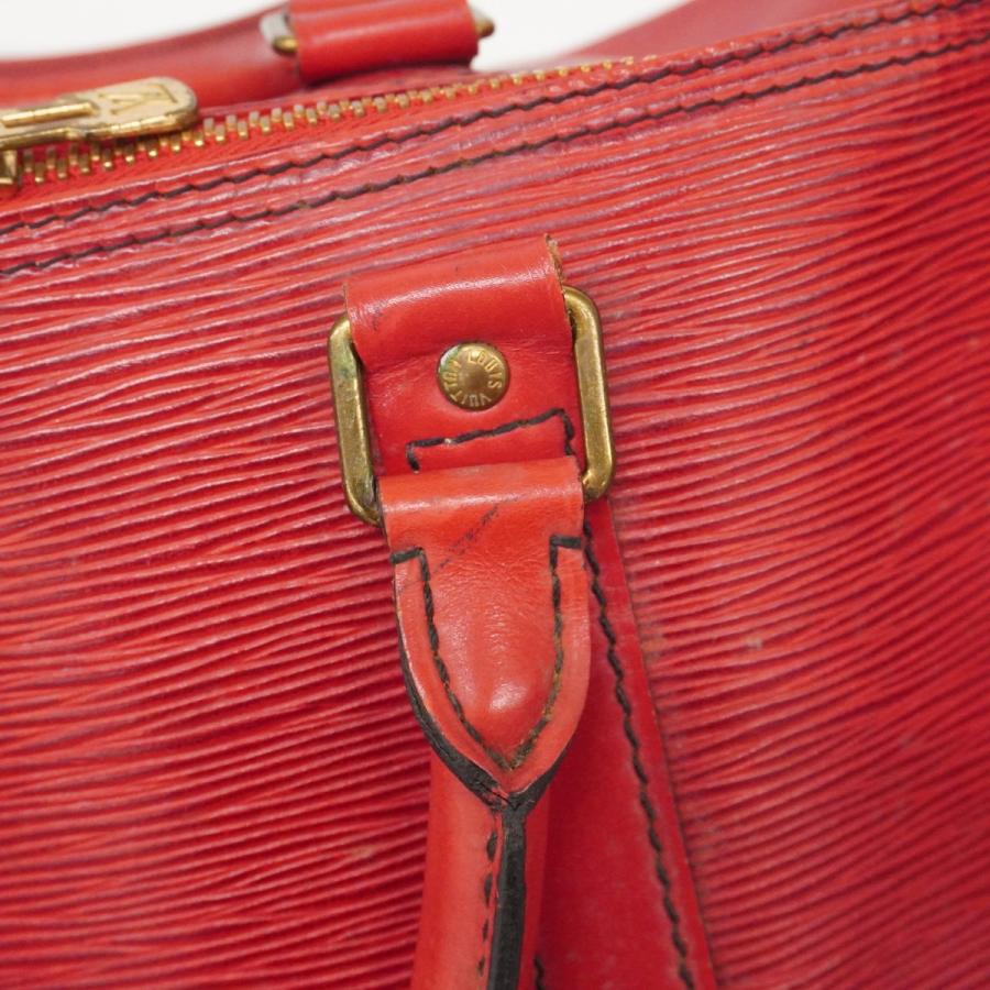 又*吉様 ルイヴィトン 赤エピ キーポル50 ボストンバッグ LOUIS VUITTON（ルイ・ヴィトン） 【6ae5039】ルイヴィトン ボストン
