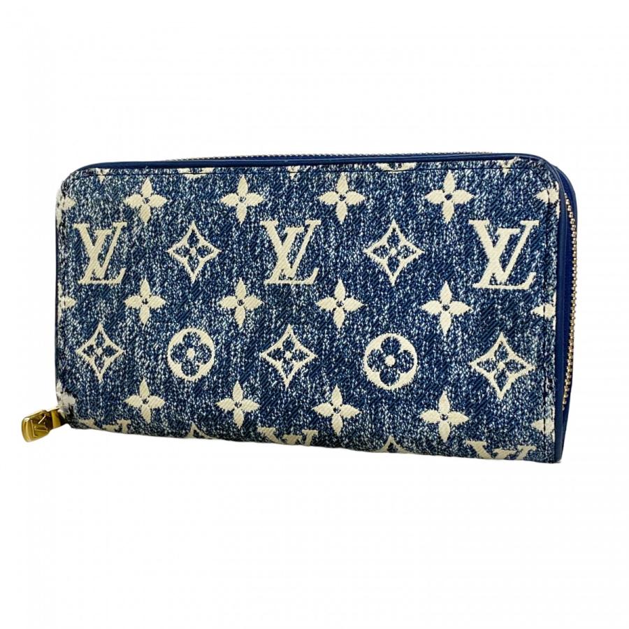 ルイヴィトン デニム ジッピーウォレット LOUIS VUITTON（ルイ・ヴィトン） 新品 モノグラム・デニム LV