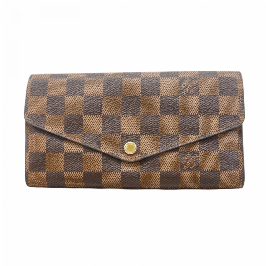 美品 ルイヴィトン ポルトフォイユサラ ダミエ長財布LOUIS VUITTON 正規紙袋無料】ルイヴィトン 長財布 新品 ポルトフォイユ サラ