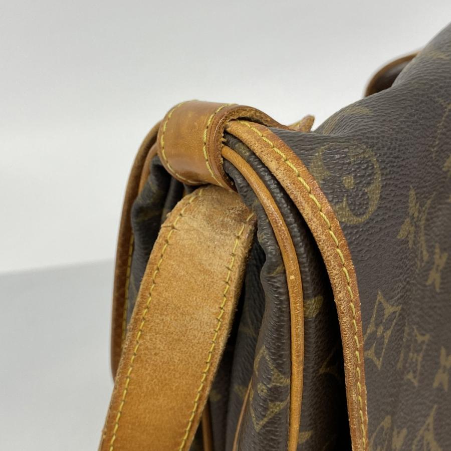 【6dd5177】ルイヴィトン ショルダーバッグ モノグラム ソミュール35 M42254 ブラウン【中古】レディース LOUIS VUITTON ルイヴィトン ショルダーバッグ モノグラム ソミュール
