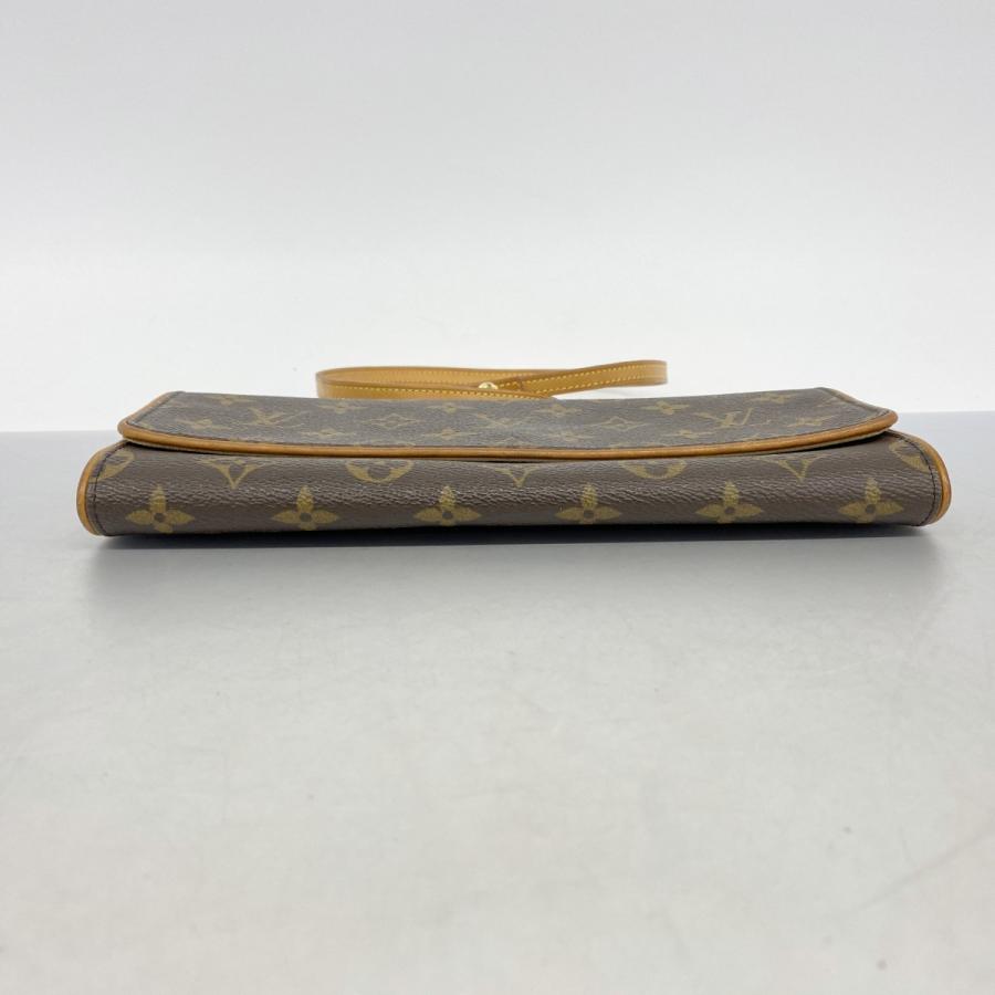 【6dd5180】ルイヴィトン ショルダーバッグ モノグラム ポシェットツインGM M51852 ブラウン【中古】レディース LOUIS VUITTON（ルイ・ヴィトン） 【6dd5180】ルイヴィトン ショルダー