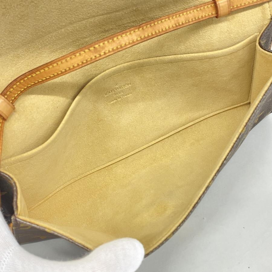 【6dd5180】ルイヴィトン ショルダーバッグ モノグラム ポシェットツインGM M51852 ブラウン【中古】レディース LOUIS VUITTON（ルイ・ヴィトン） 【6dd5180】ルイヴィトン ショルダー