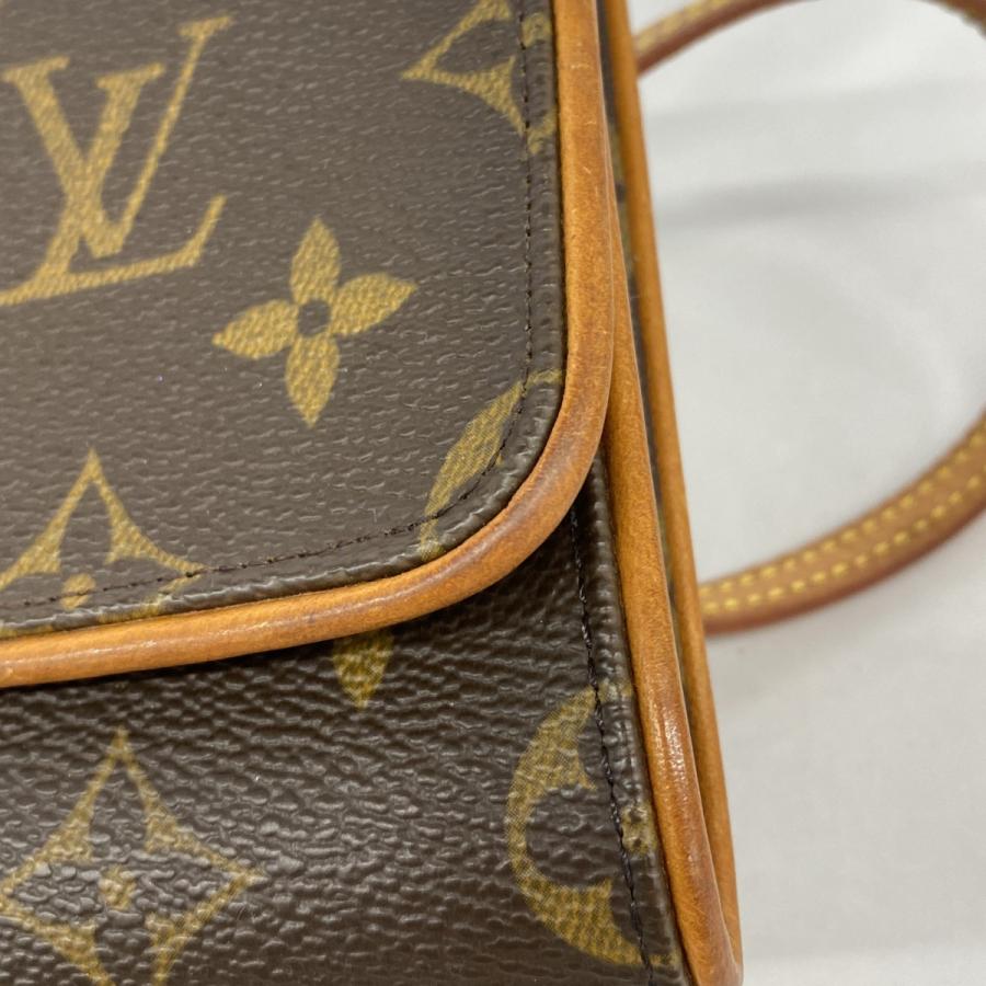 【6dd5180】ルイヴィトン ショルダーバッグ モノグラム ポシェットツインGM M51852 ブラウン【中古】レディース LOUIS VUITTON（ルイ・ヴィトン） 【6dd5180】ルイヴィトン ショルダー