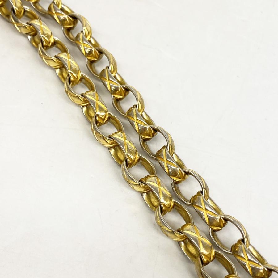 【6db1865-k】シャネル ショルダーバッグ マドモアゼル フリンジ付きチェーンショルダー ラムスキン ブラック ゴールド金具【中古】レディース CHANEL（シャネル） 【6db1865-k】シャネル ショルダーバッグ