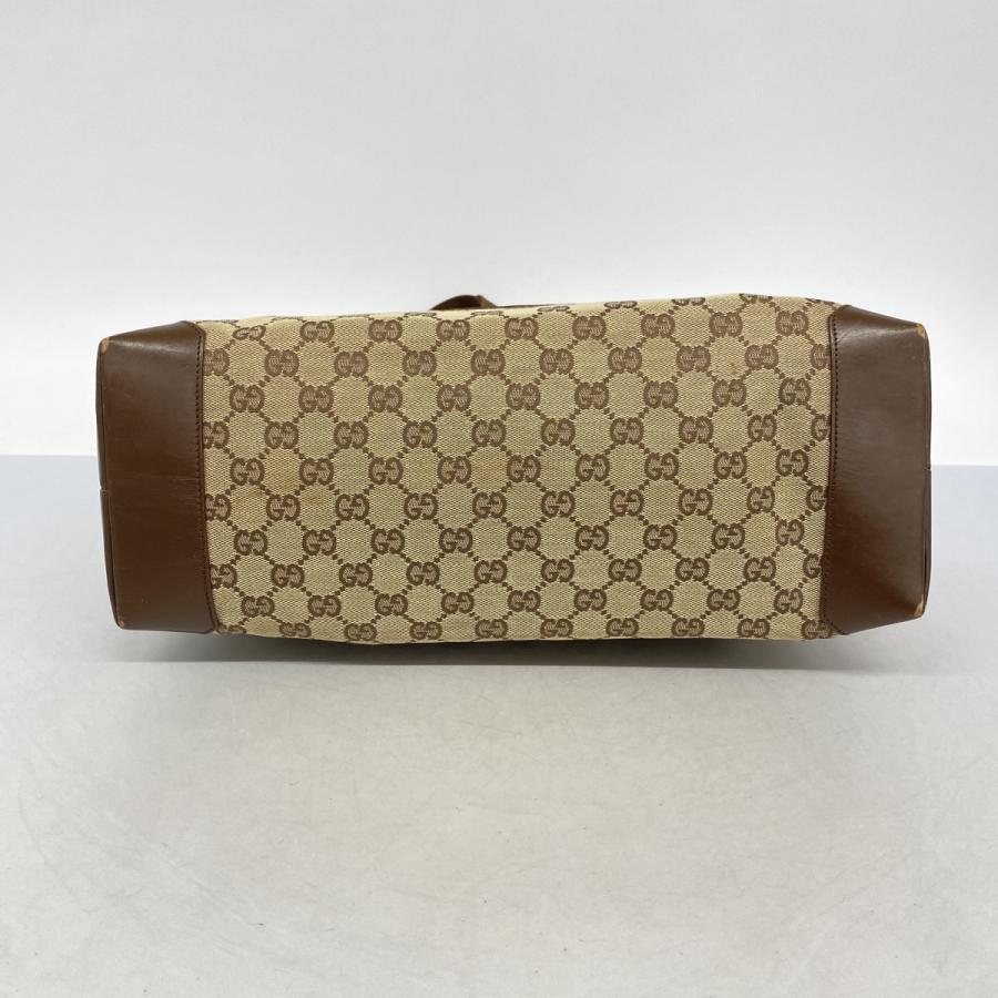 ★SALE【6db2118】グッチ トートバッグ GGキャンバス 019 0426 キャンバス ブラウン シルバー金具【中古】レディース_2