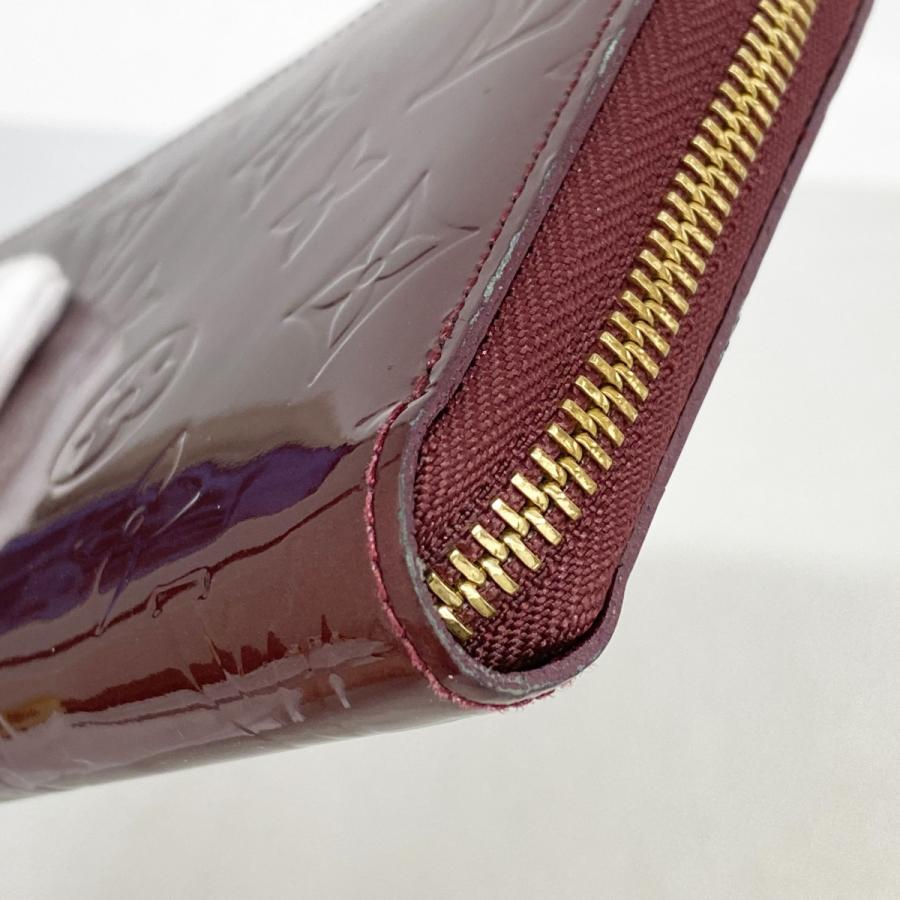 【5ad3009】ルイヴィトン 長財布 ヴェルニ ジッピーウォレット M91536 ルージュフォーヴィスト【中古】レディース ルイヴィトン ヴェルニ ジッピーウォレット ルージュフォーヴィスト