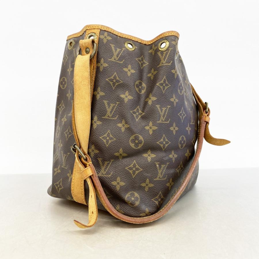 ★SALE【5gc3064-h】ルイヴィトン ショルダーバッグ モノグラム プチノエ M42226 ブラウン【中古】レディース LOUIS VUITTON（ルイ・ヴィトン） 【6dc3264】ルイヴィトン ショルダー