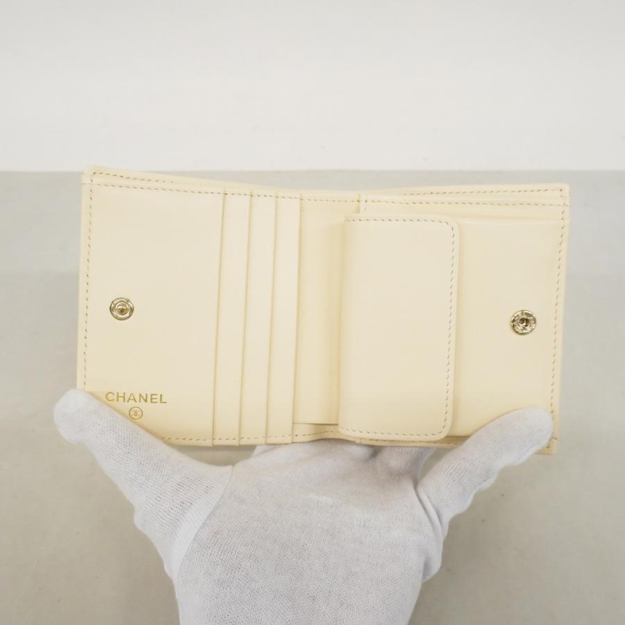 CHANEL（シャネル） 【6eb1287-k】シャネル 財布 キャビアスキン
