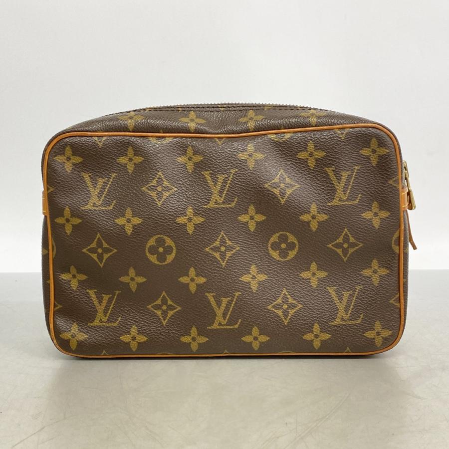 【格安】ルイヴィトン　クラッチバッグ　コンピエーニュ23 モノグラム　ブラウン LOUIS VUITTON（ルイ・ヴィトン） 【6eb1793】ルイヴィトン クラッチ