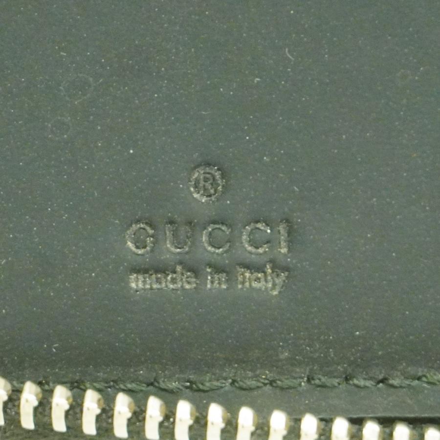 GUCCI 【5gd4975-h】グッチ 長財布 グッチシマ 295833 レザー ブラック  