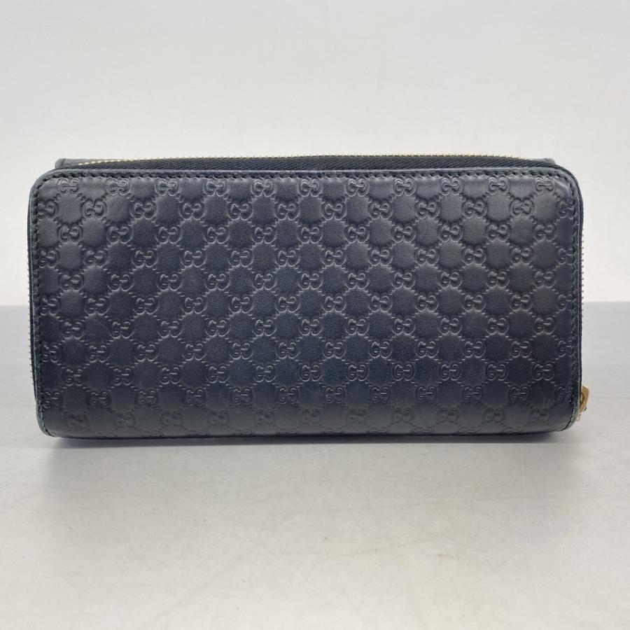 GUCCI 【5gc3874-h】グッチ 長財布 マイクログッチシマ 449364 レザー  