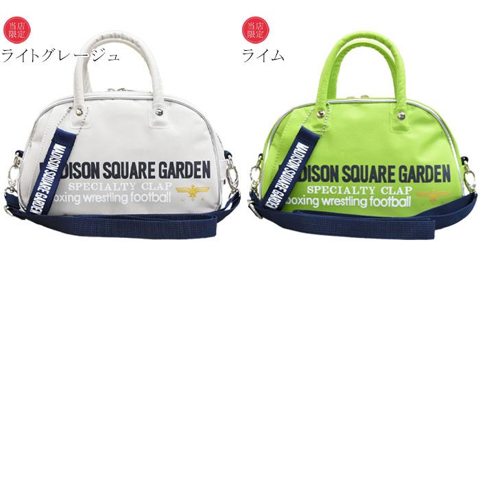 MADISON SQUARE GARDEN ミニボストンショルダー マジソンバック