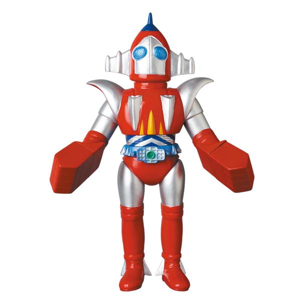 中古 東映レトロソフビ キョーダイン スカイゼル グレートパンチVer. 送料込 東映レトロソフビコレクション メディコムトイ キョーダイン