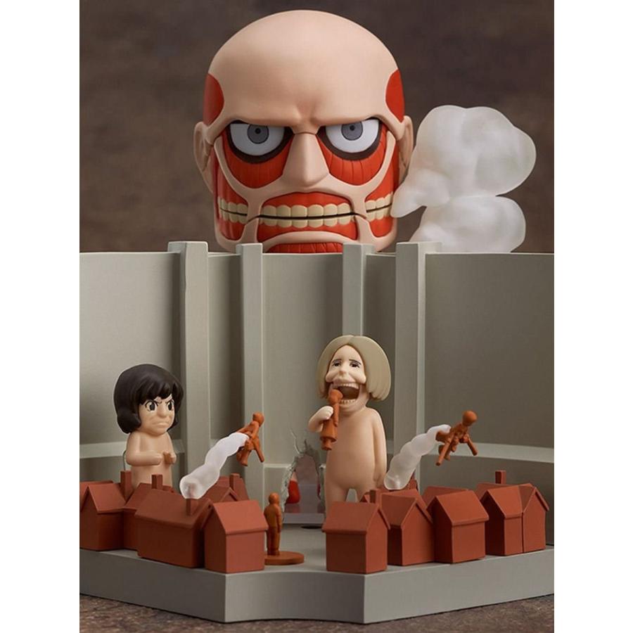 進撃の巨人 ねんどろいど 超大型巨人 進撃のプレイセット Otakickanime 御宅家本舗otakick 通販 Yahoo ショッピング