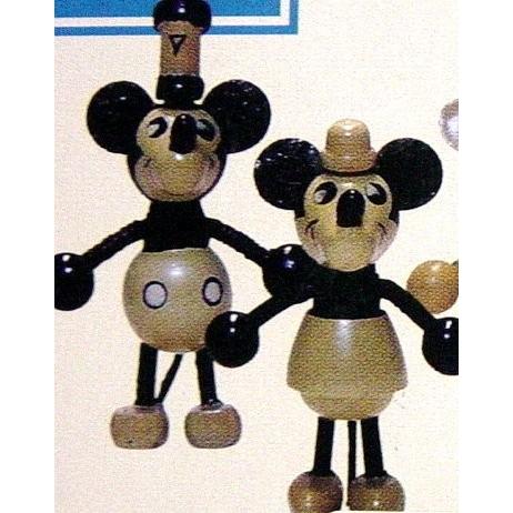 ディズニーキャラクターグッズ　レトロ レトロトイコレクション ミニウッデン ディズニーキャラクターズ PART2