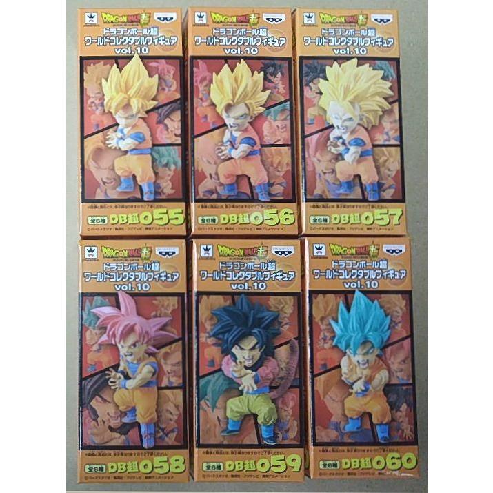 ドラゴンボール超 ワールドコレクタブルフィギュアvol.10　全6種セット｜otakick-y