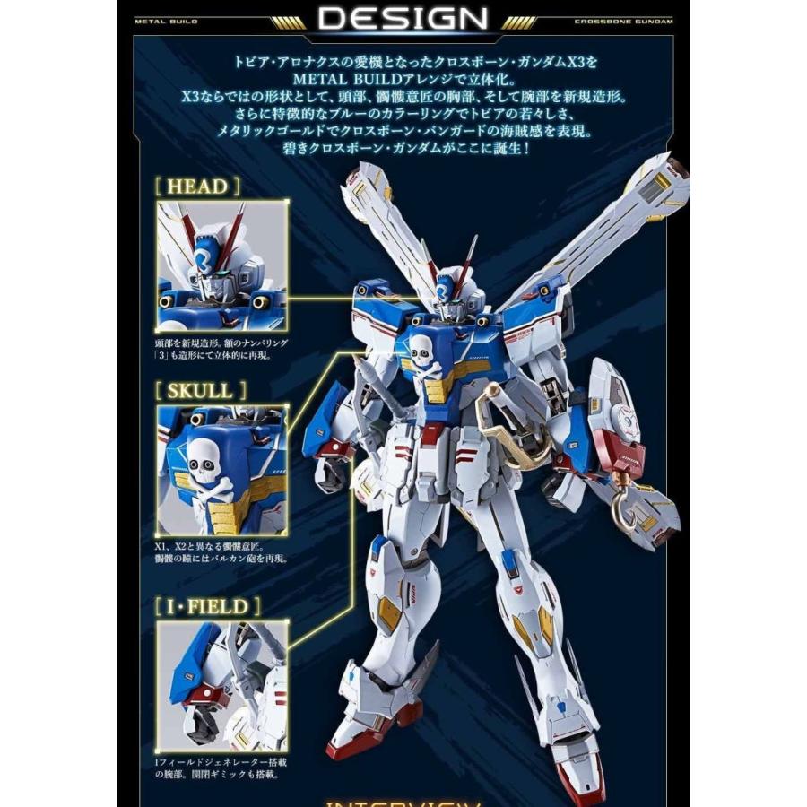 魅力的な 輸送箱入り Metal Build クロスボーン ガンダムx3 Materialworldblog Com