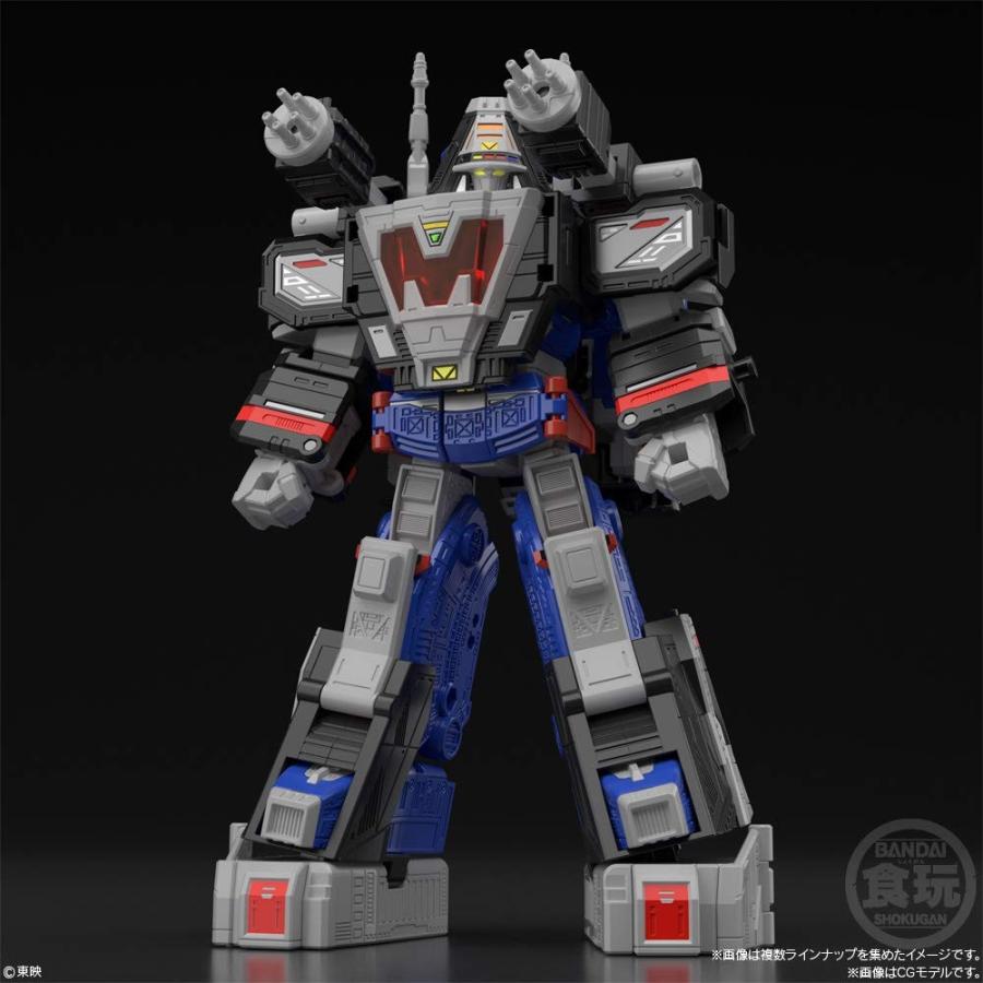 スーパーミニプラ 電磁合体ギャラクシーメガ マルチ合体デルタメガ 未