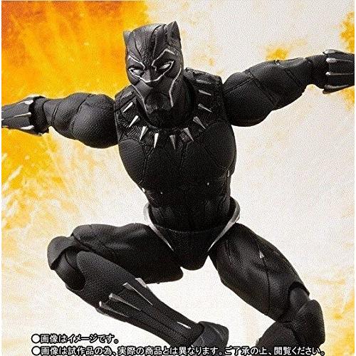 【輸送箱入り】S.H.フィギュアーツ アベンジャーズ ブラックパンサー(アベンジャーズ/インフィニティ・ウォー)の画像